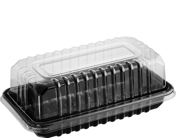 Bar Cake Dome Plastic Container