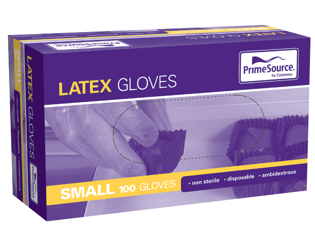 Disposable Latex Gloves (White Small)