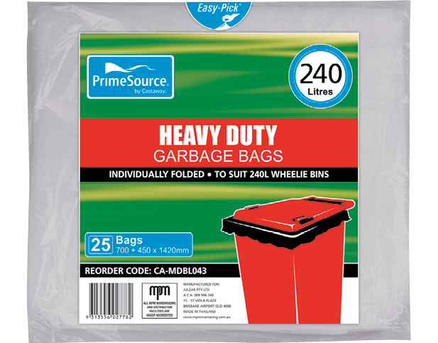 heavy duty wheelie bin liners