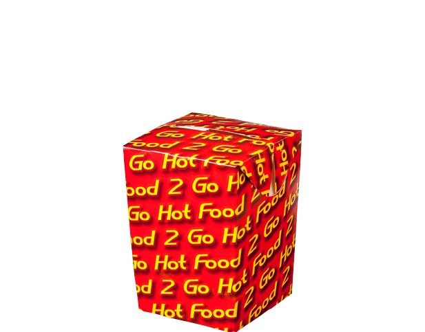 Hot Food 2 Go™ Chip Box (Small Bulk Packed) | Takeaway Containers