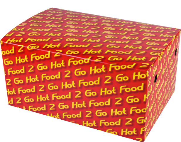 Hot food 2 Go™ Snack Boxes (Family, Bulked Packed) | Takeaway Container