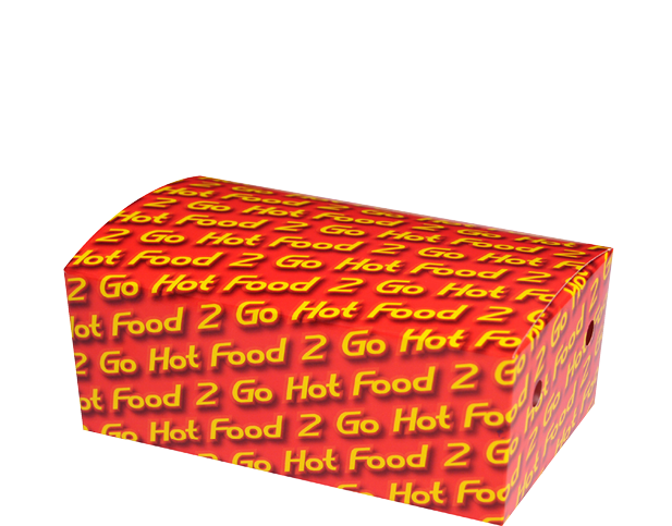 Hot food 2 Go™ Snack Boxes (Medium, Sleeved) | Takeaway Container