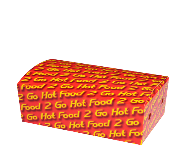 Hot food 2 Go™ Snack Boxes (Small, Sleeved) | Takeaway Container