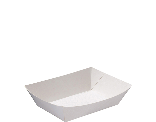 Rediserve White Paper Food Trays #1 Mini